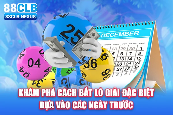 Cách bắt lô giải đặc biệt dựa vào ngày trước