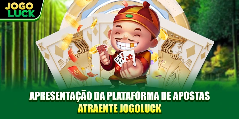 Apresentação da plataforma de apostas atraente JOGOLUCK