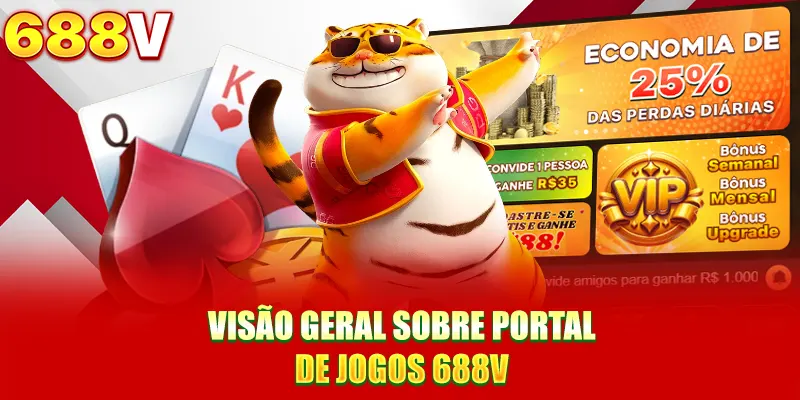 Visão geral sobre portal de jogos 688V